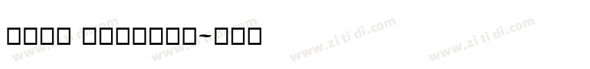 Pero Regular字体转换